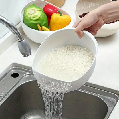 Multipurpose Washing Bowl With Strainer