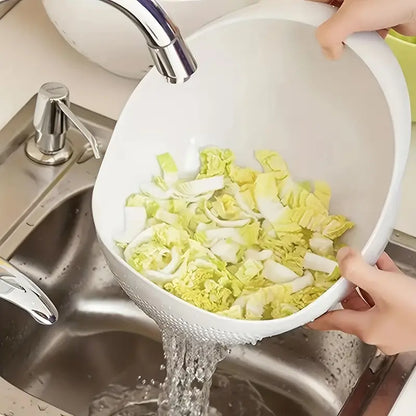 Multipurpose Washing Bowl With Strainer